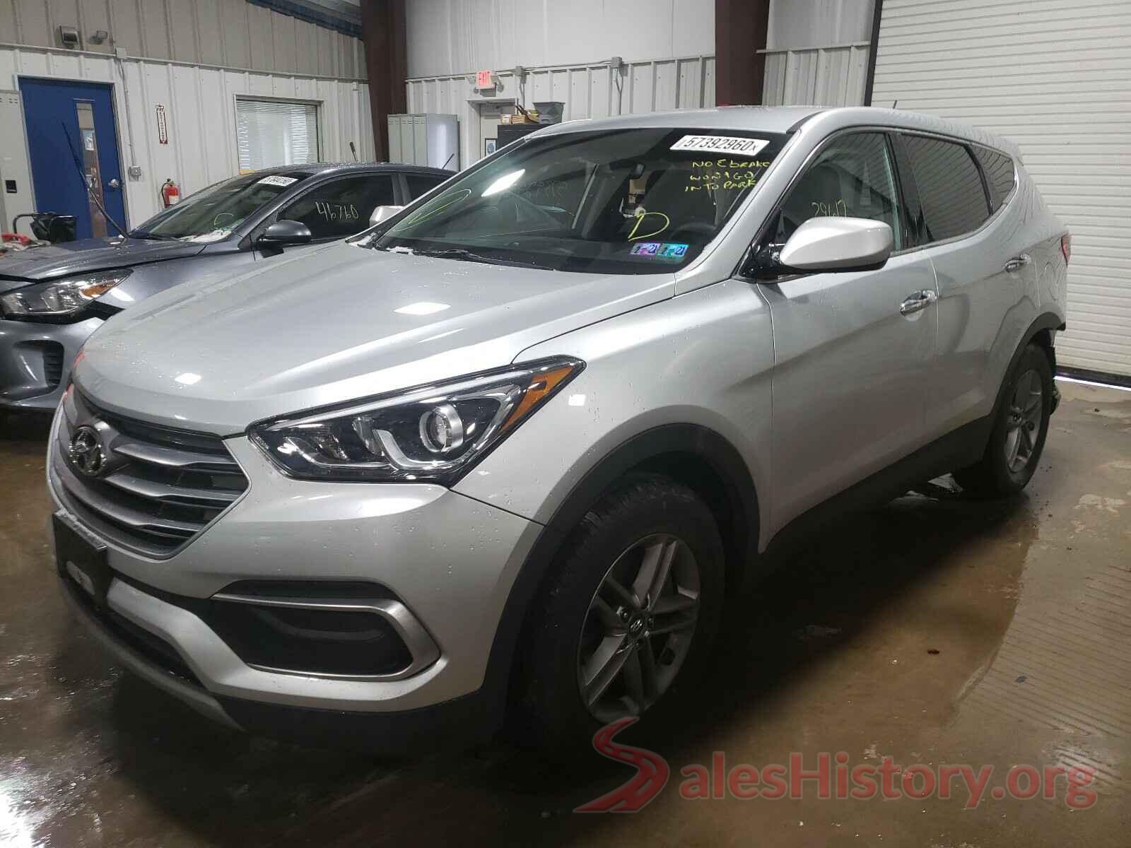 5XYZTDLB1JG553044 2018 HYUNDAI SANTA FE