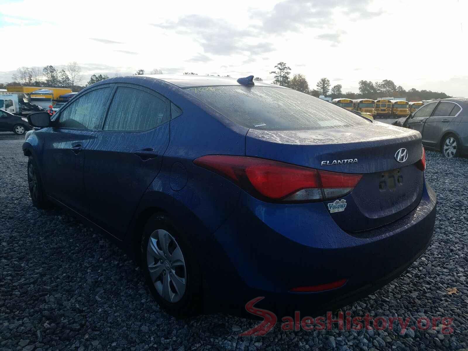 5NPDH4AEXGH791761 2016 HYUNDAI ELANTRA