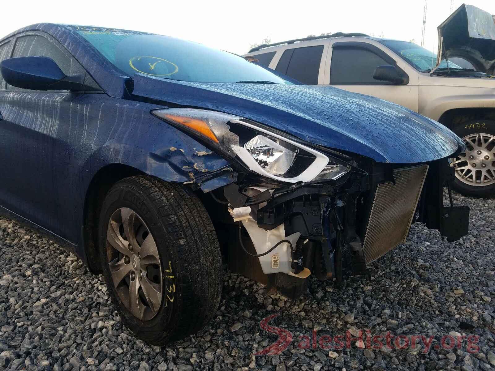 5NPDH4AEXGH791761 2016 HYUNDAI ELANTRA