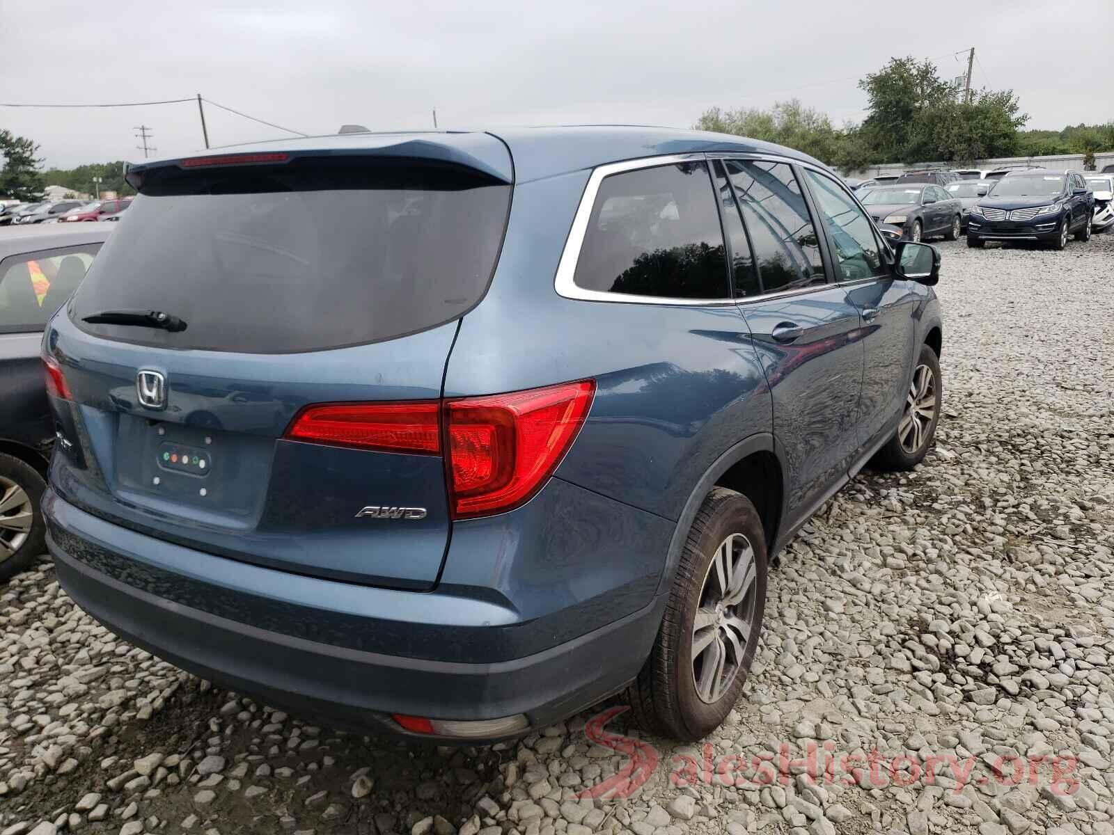 5FNYF6H83GB017630 2016 HONDA PILOT