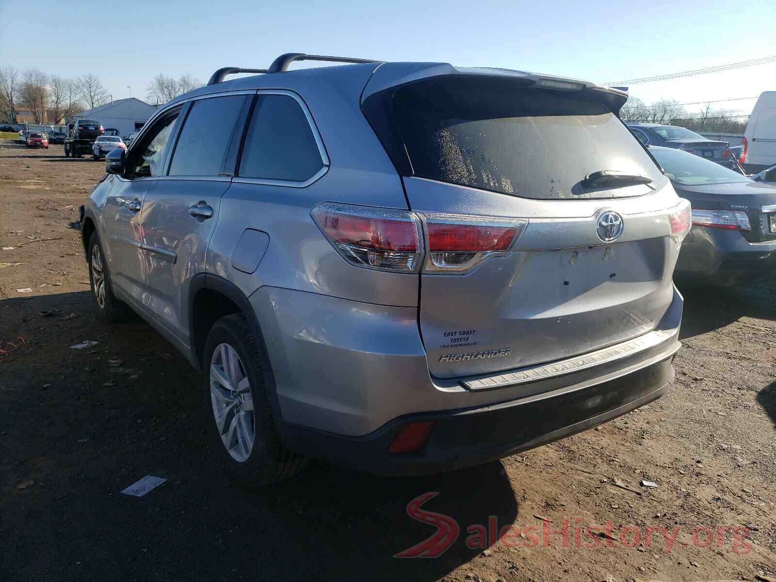 5TDZARFHXGS022052 2016 TOYOTA HIGHLANDER