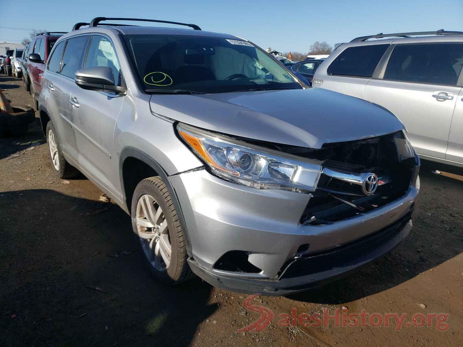 5TDZARFHXGS022052 2016 TOYOTA HIGHLANDER