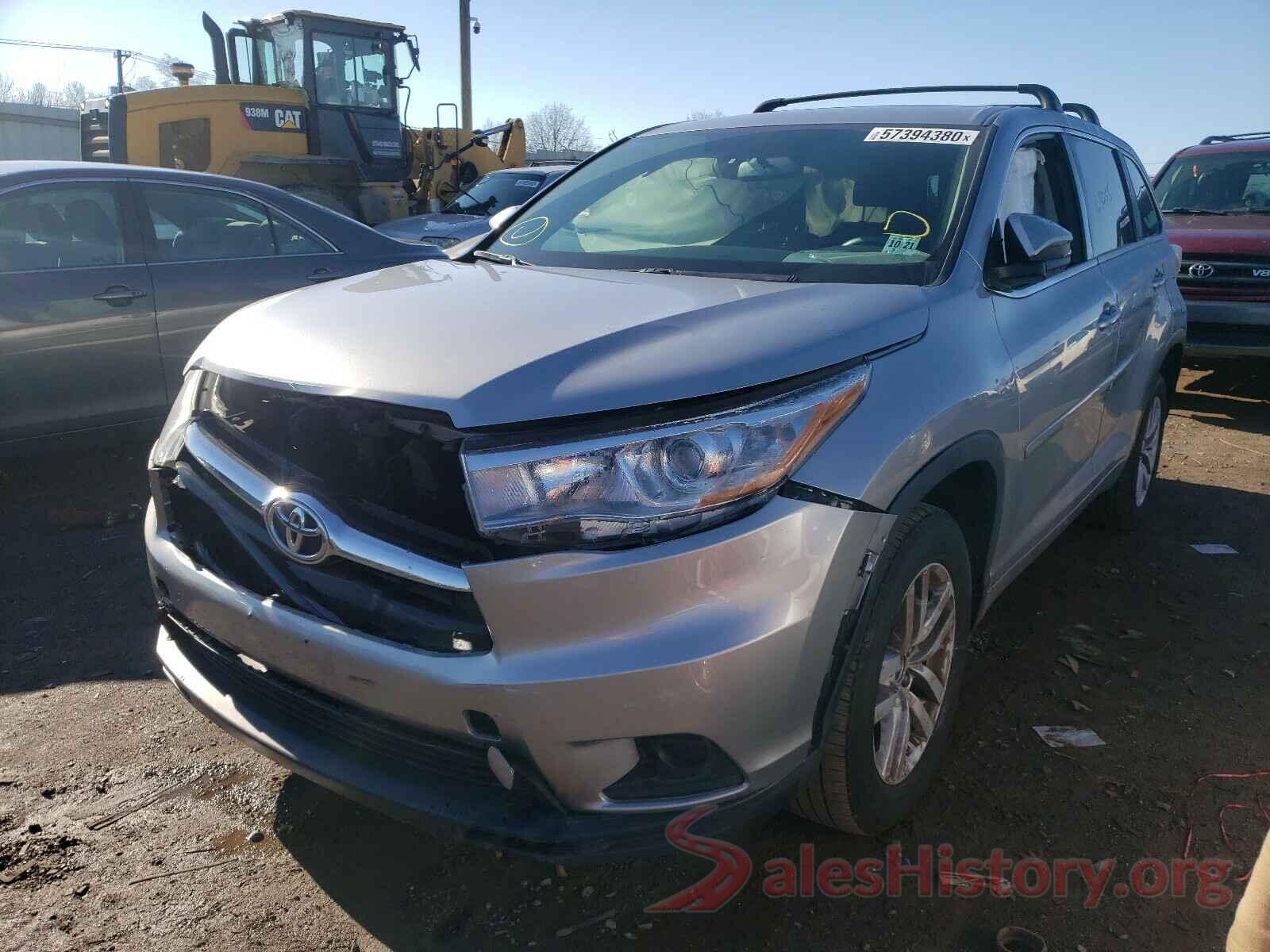 5TDZARFHXGS022052 2016 TOYOTA HIGHLANDER