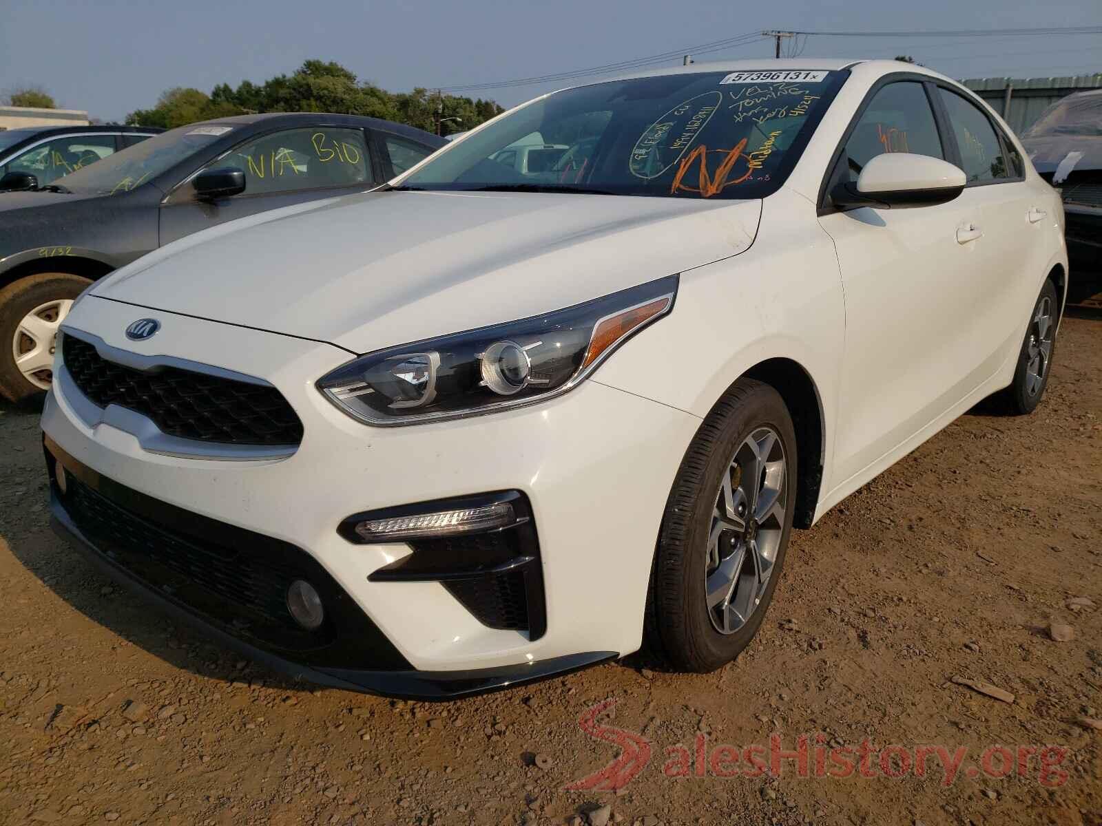 3KPF24AD6LE143107 2020 KIA FORTE