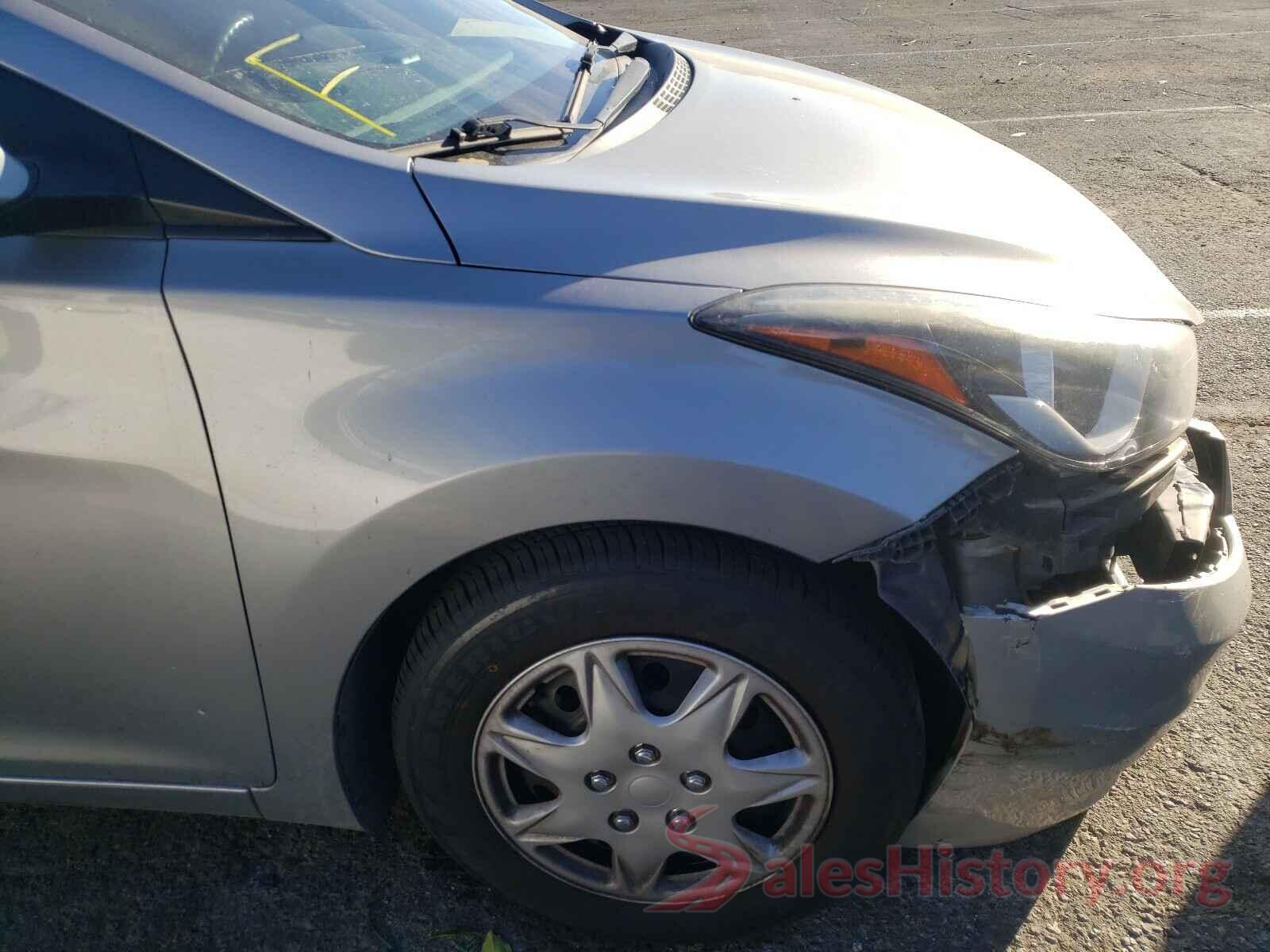 5NPDH4AE5GH723674 2016 HYUNDAI ELANTRA