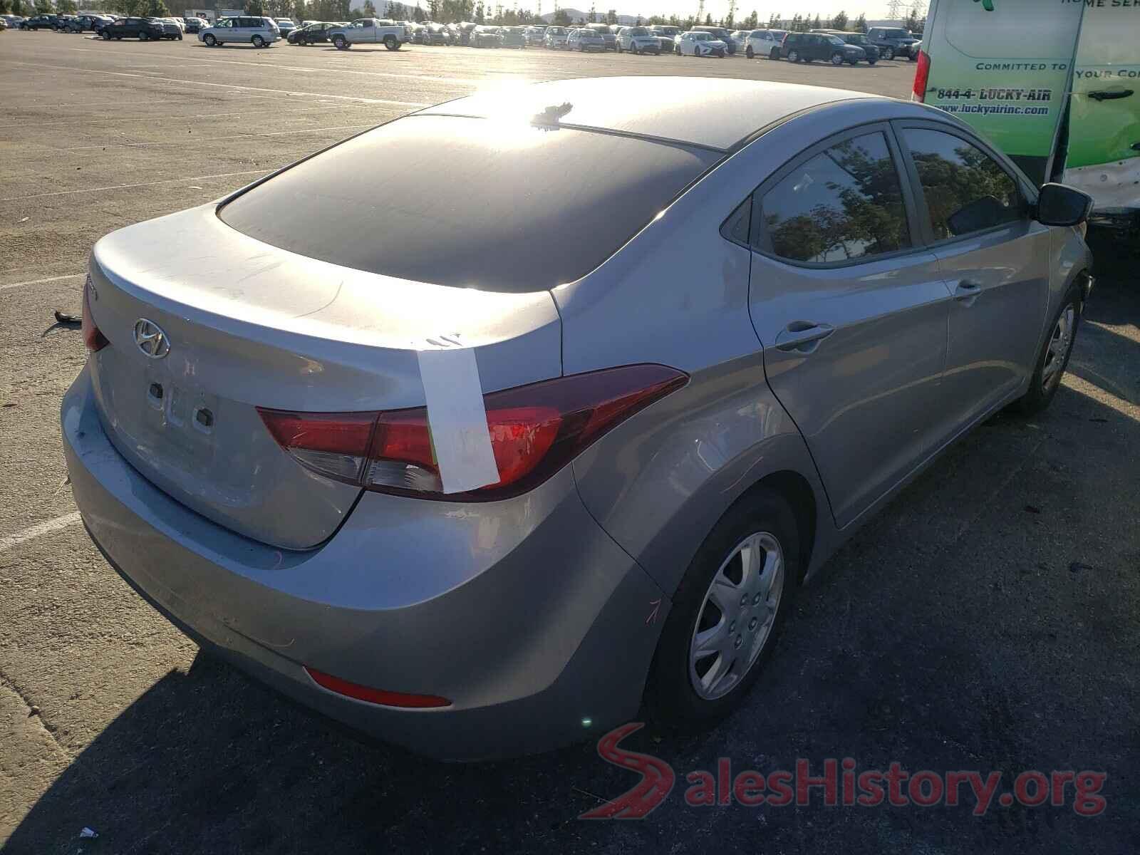 5NPDH4AE5GH723674 2016 HYUNDAI ELANTRA