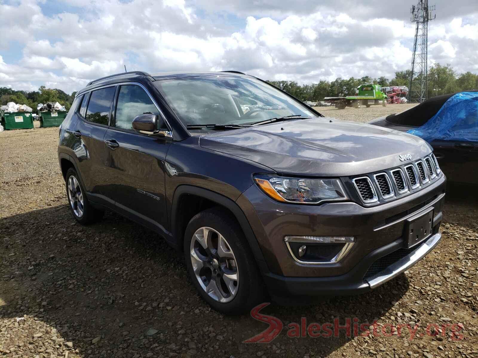 3C4NJDCB7KT602276 2019 JEEP COMPASS