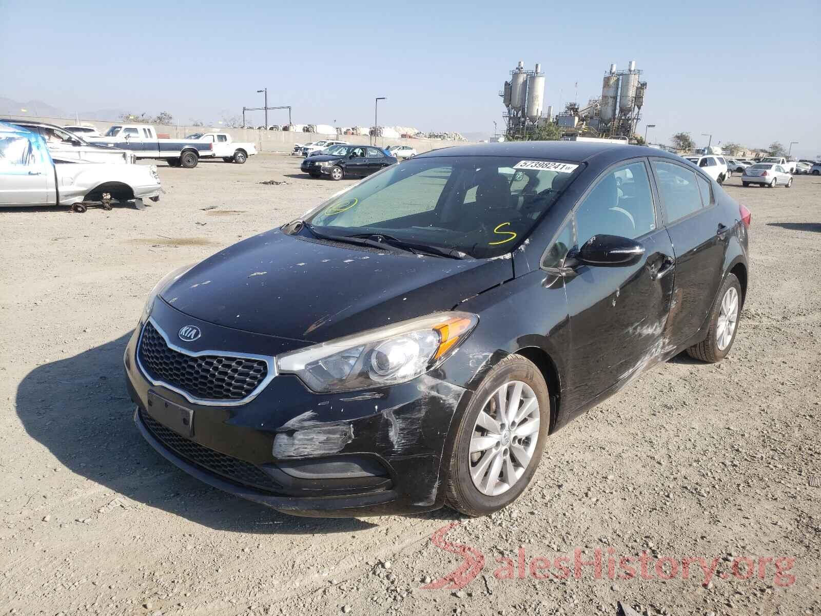 KNAFX4A65G5560042 2016 KIA FORTE