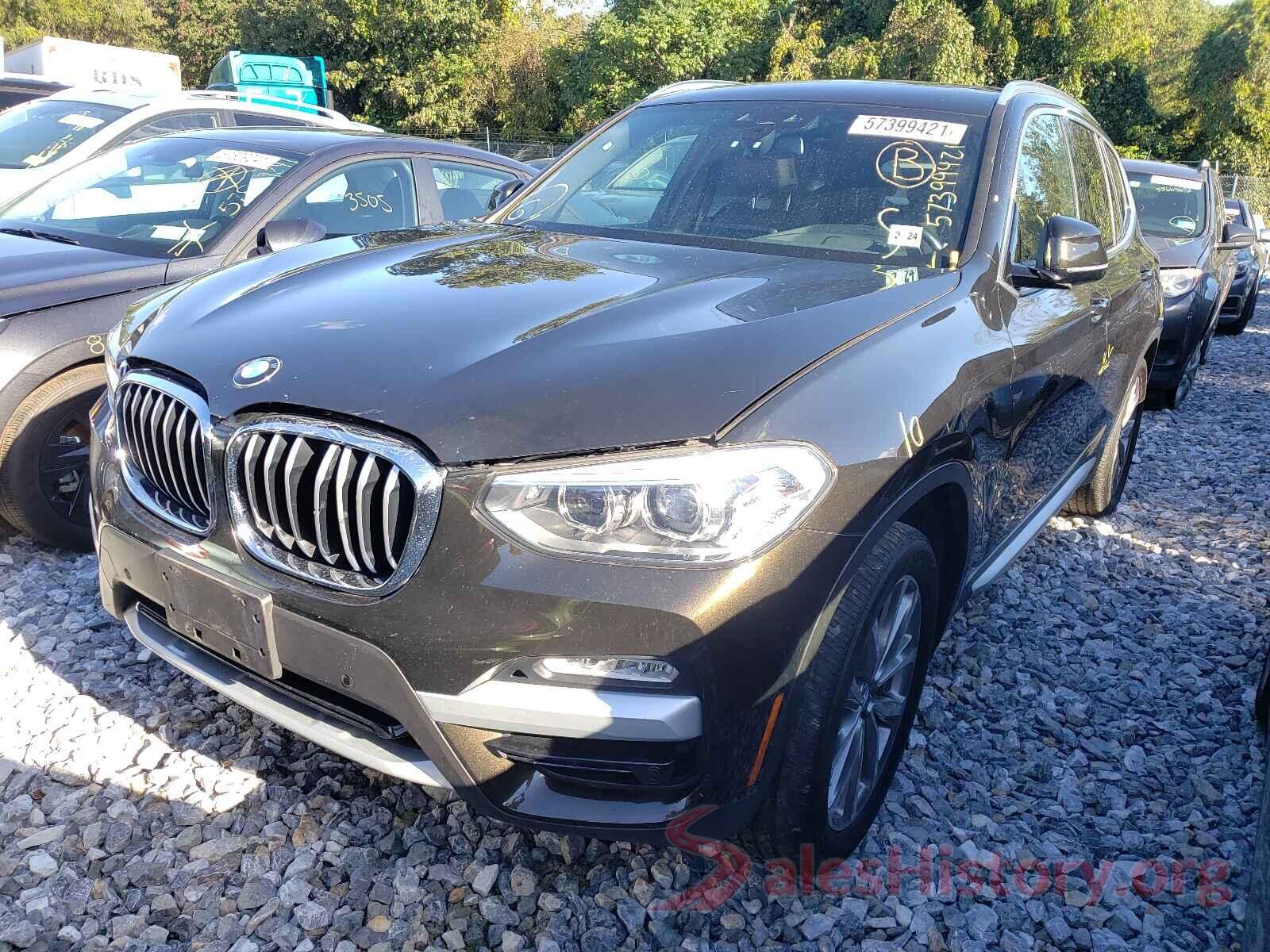 5UXTR9C58KLE12121 2019 BMW X3