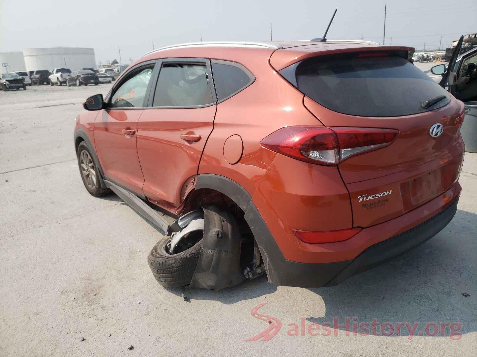 KM8J3CA42GU074520 2016 HYUNDAI TUCSON