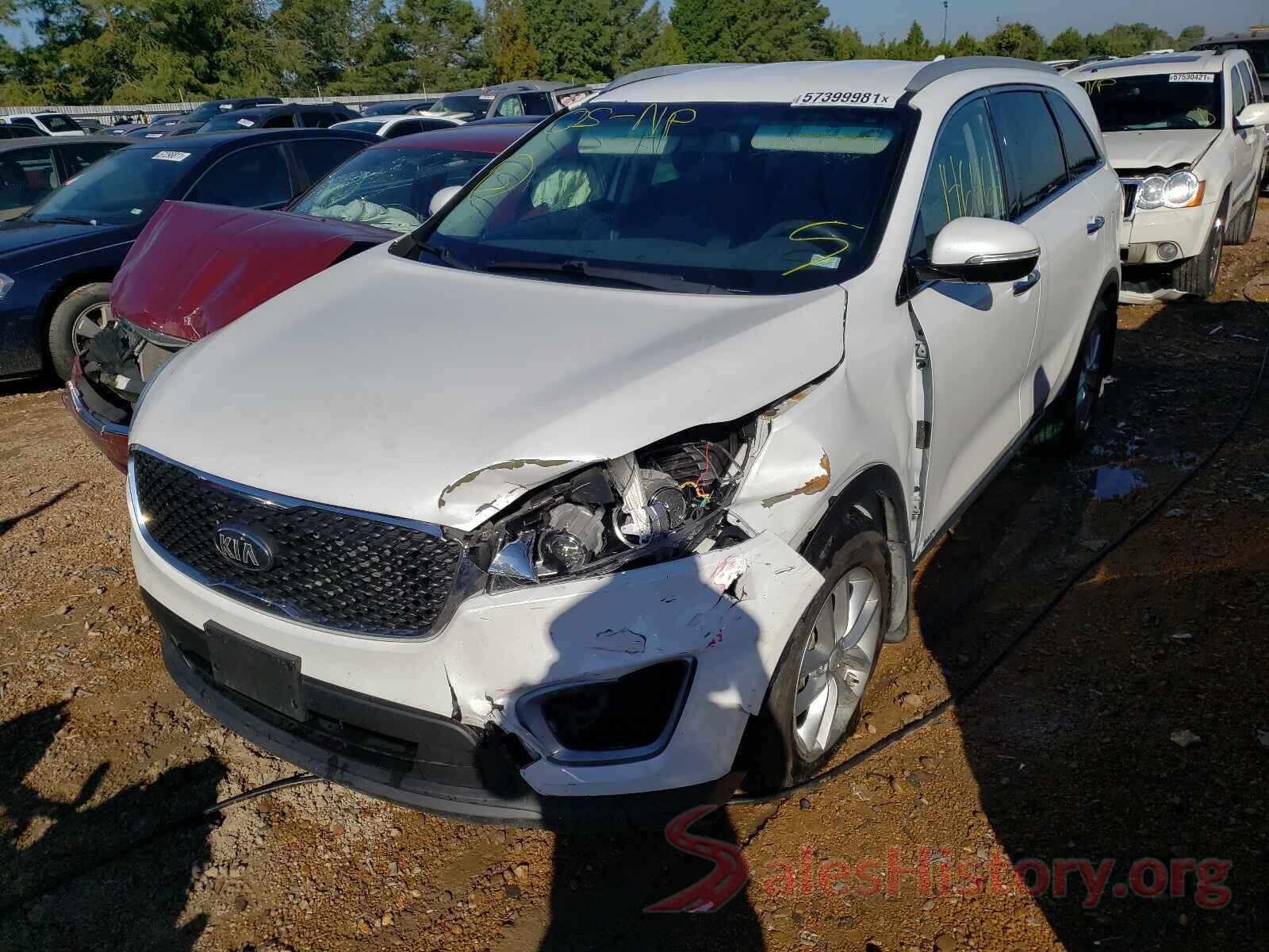 5XYPGDA35GG001272 2016 KIA SORENTO