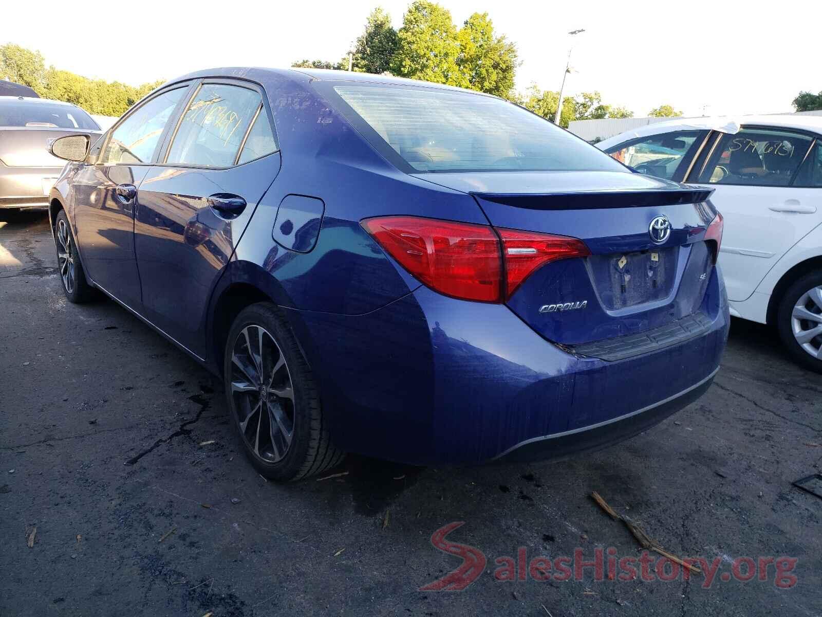 2T1BURHE2KC201764 2019 TOYOTA COROLLA