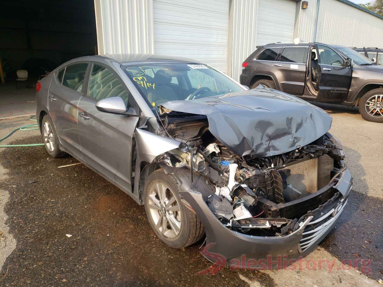 KMHD84LF8JU555060 2018 HYUNDAI ELANTRA