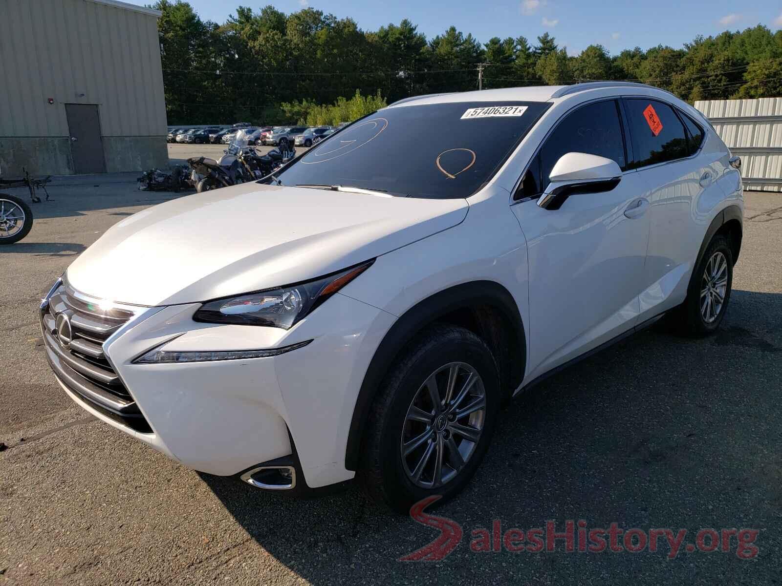 JTJYARBZ3G2042304 2016 LEXUS NX