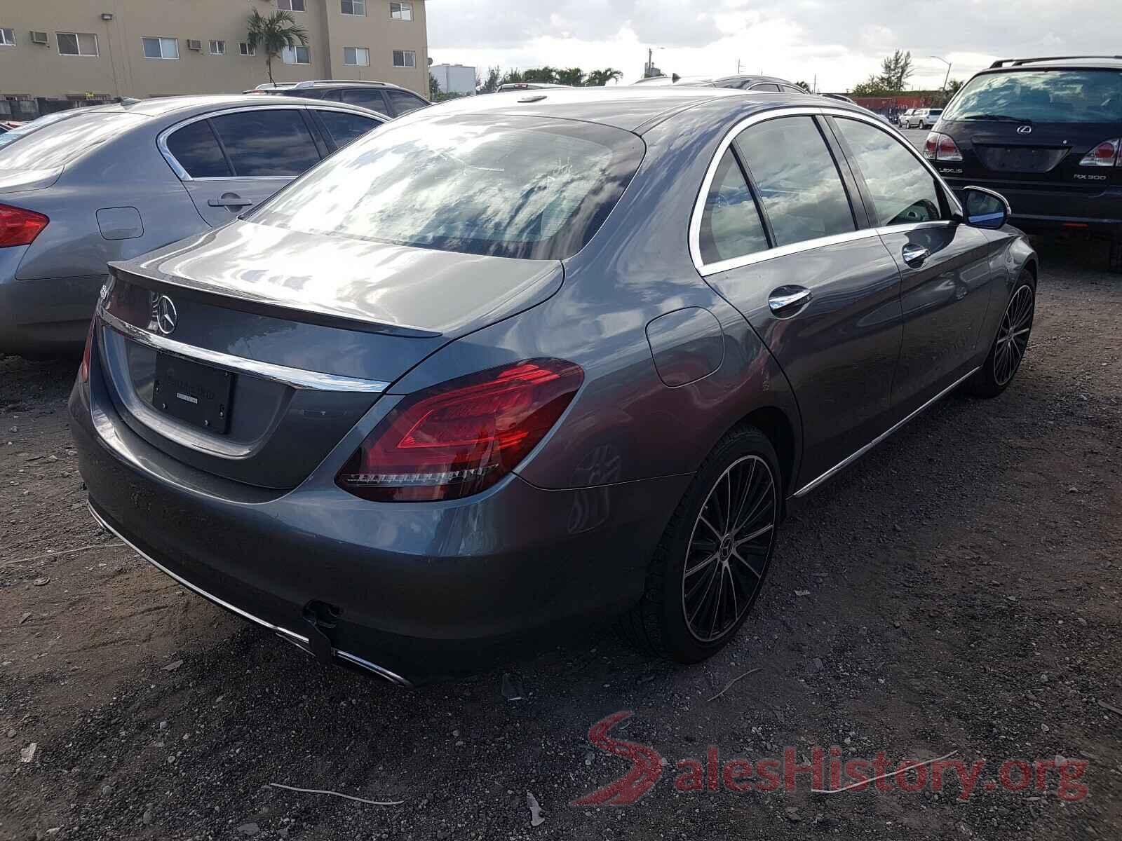 55SWF8DB1KU304752 2019 MERCEDES-BENZ C CLASS