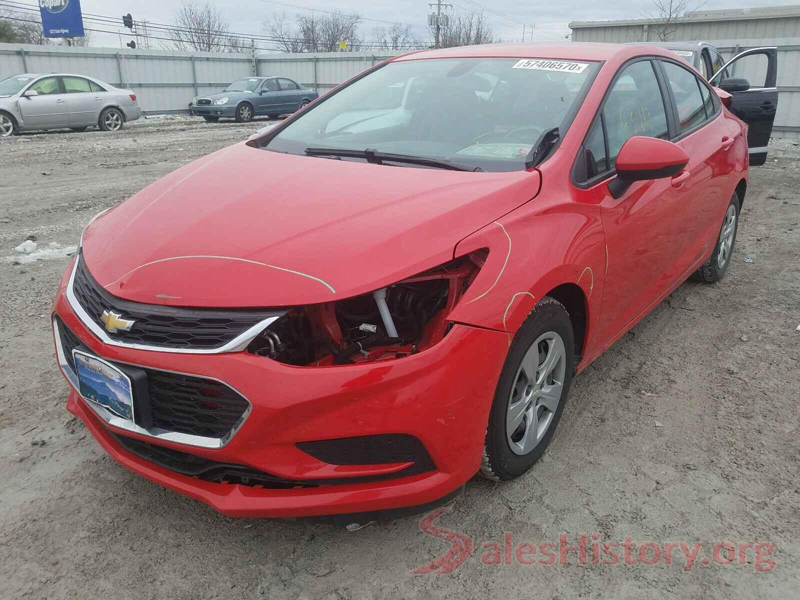 1G1BC5SMXJ7161177 2018 CHEVROLET CRUZE