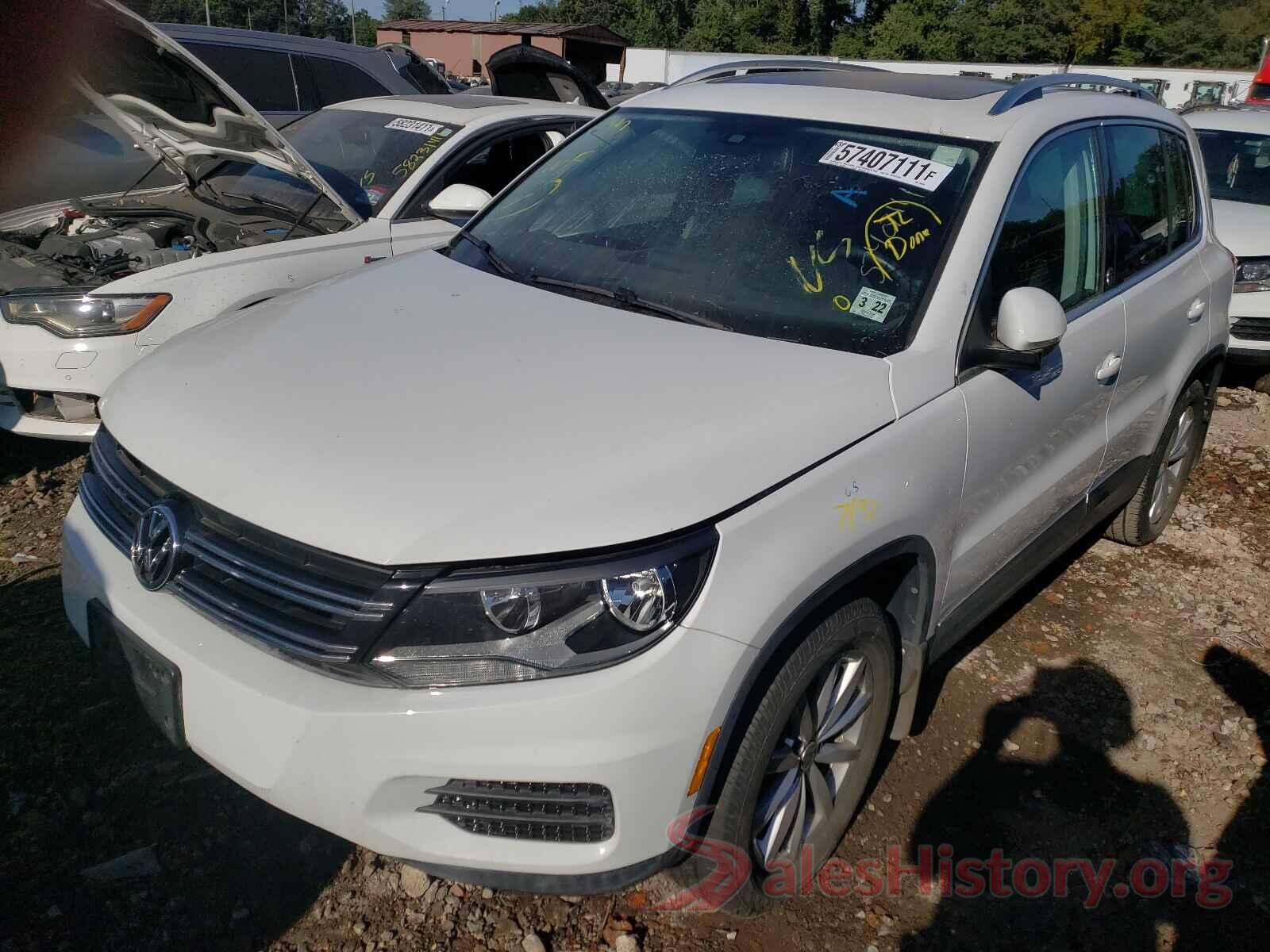 WVGSV7AX0HK020839 2017 VOLKSWAGEN TIGUAN