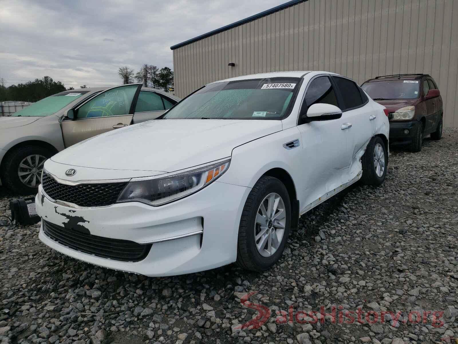 KNAGT4L31G5105658 2016 KIA OPTIMA