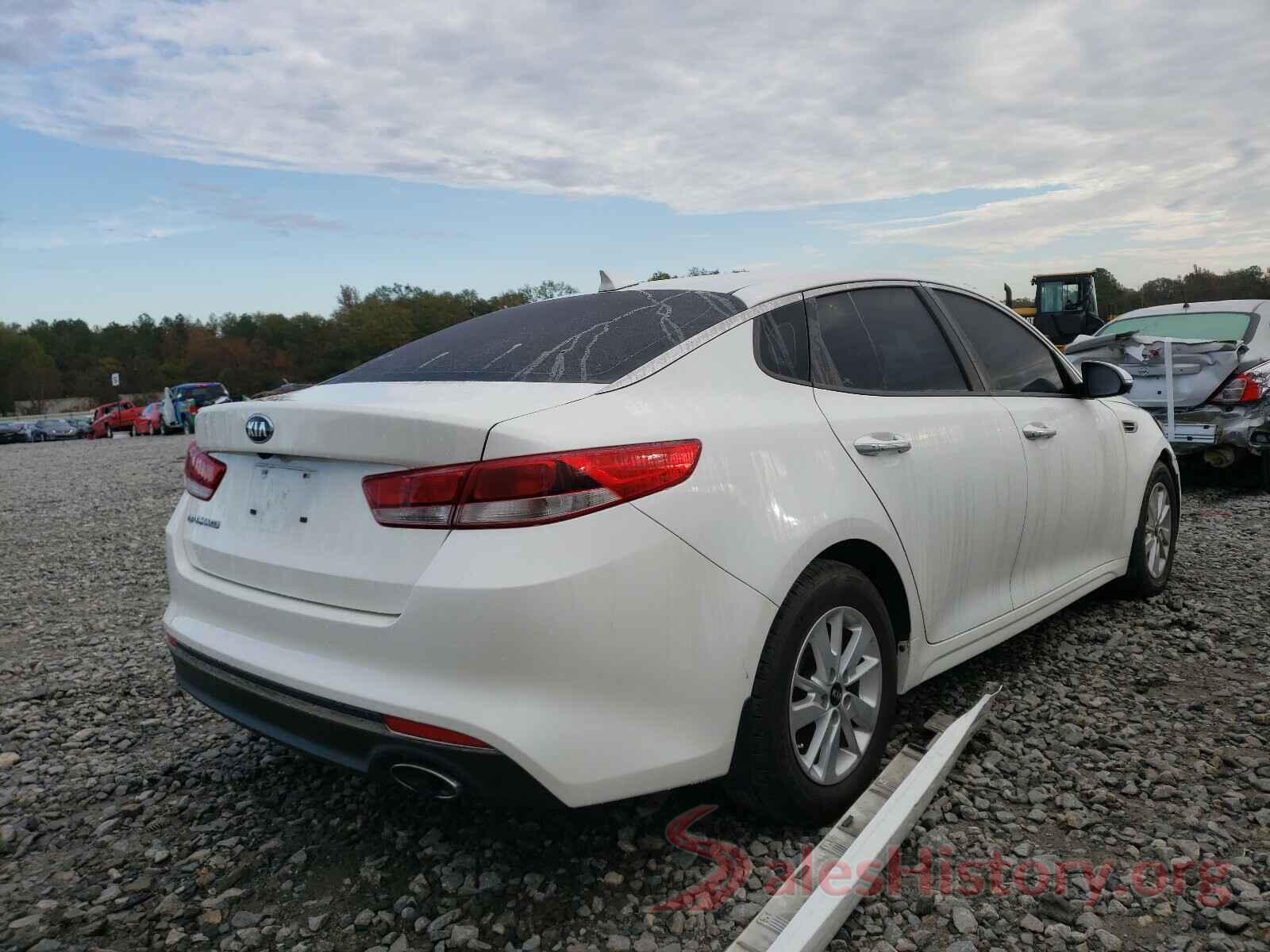 KNAGT4L31G5105658 2016 KIA OPTIMA