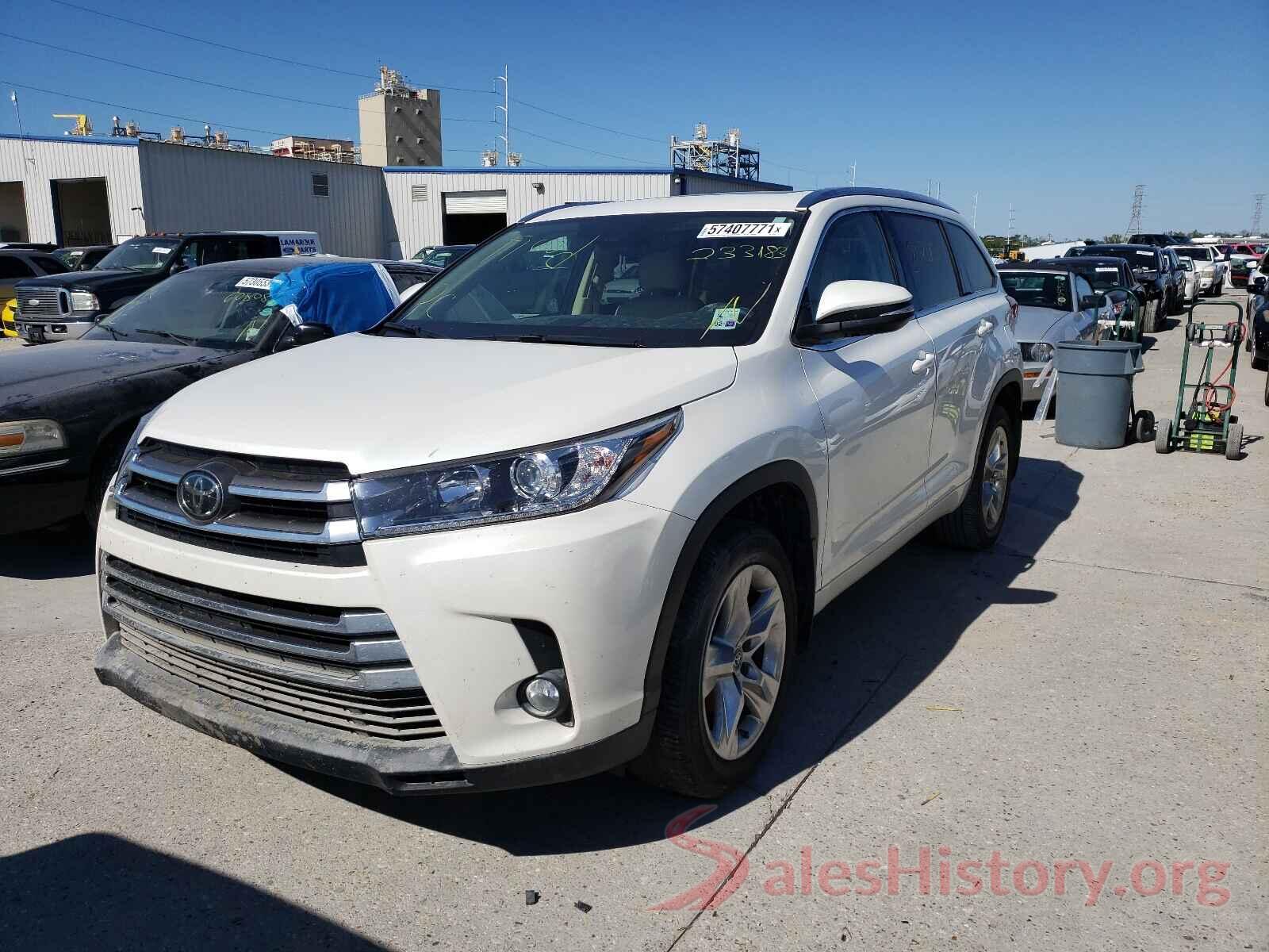 5TDYZRFH9HS233183 2017 TOYOTA HIGHLANDER