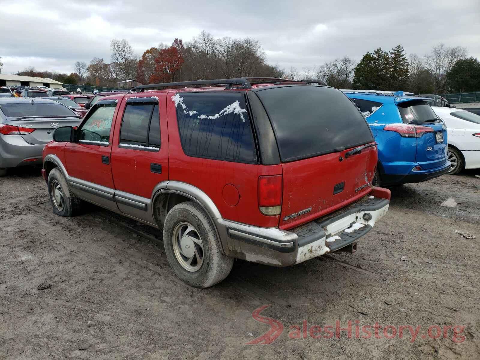 1GNDT13WXW2245472 1998 CHEVROLET BLAZER