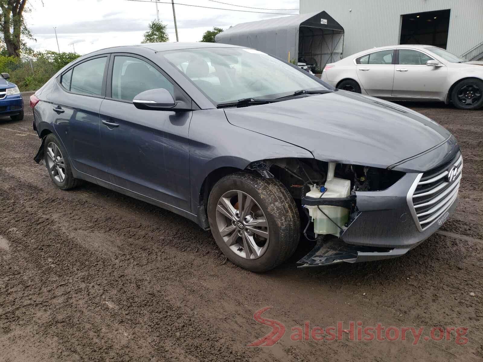 KMHD84LFXJU682408 2018 HYUNDAI ELANTRA