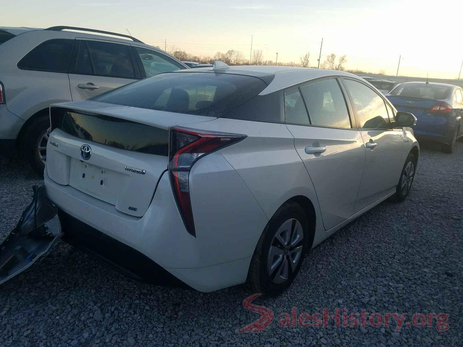 JTDKARFU4J3549396 2018 TOYOTA PRIUS