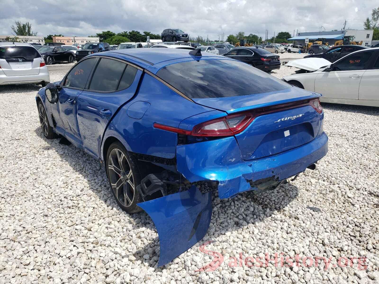 KNAE35LCXJ6012121 2018 KIA STINGER