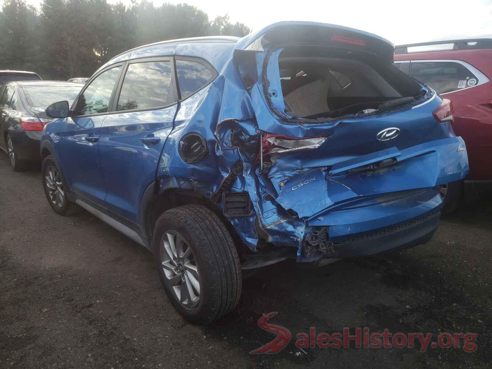 KM8J3CA4XJU615756 2018 HYUNDAI TUCSON