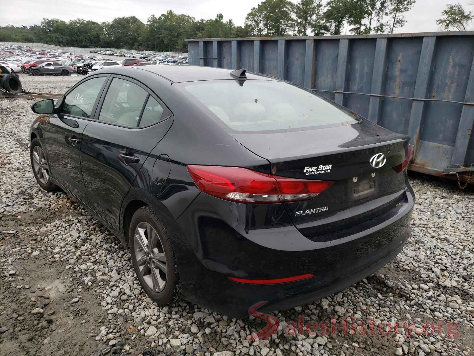 KMHD84LF3HU062431 2017 HYUNDAI ELANTRA