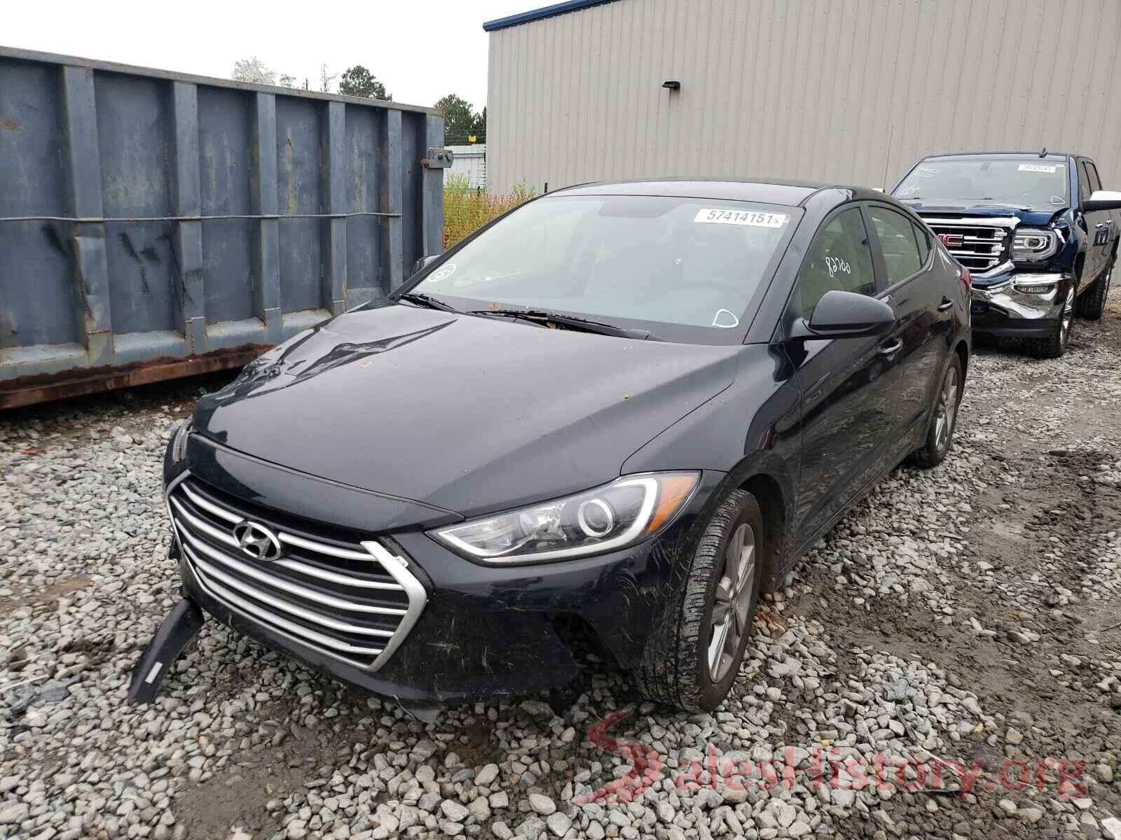 KMHD84LF3HU062431 2017 HYUNDAI ELANTRA