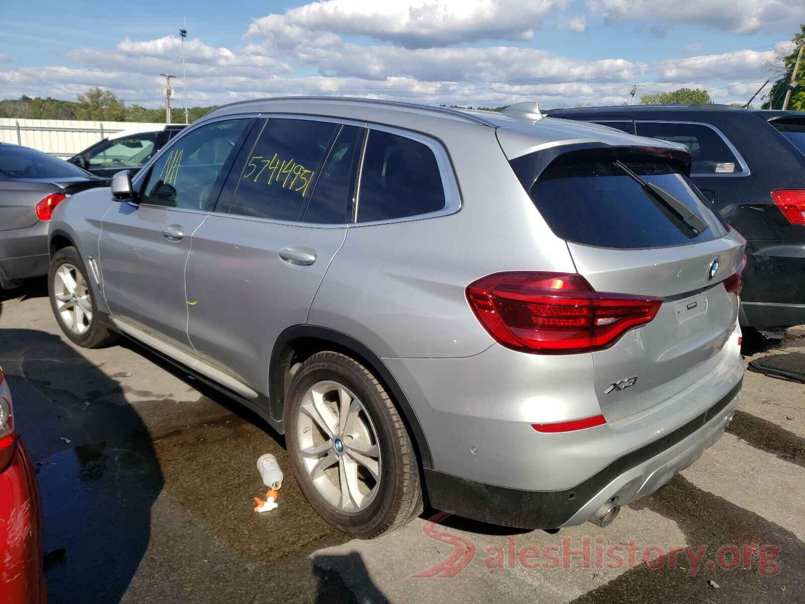 5UXTY5C05L9C19262 2020 BMW X3