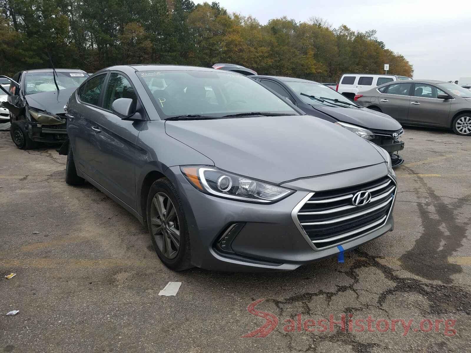 5NPD84LF3JH285203 2018 HYUNDAI ELANTRA