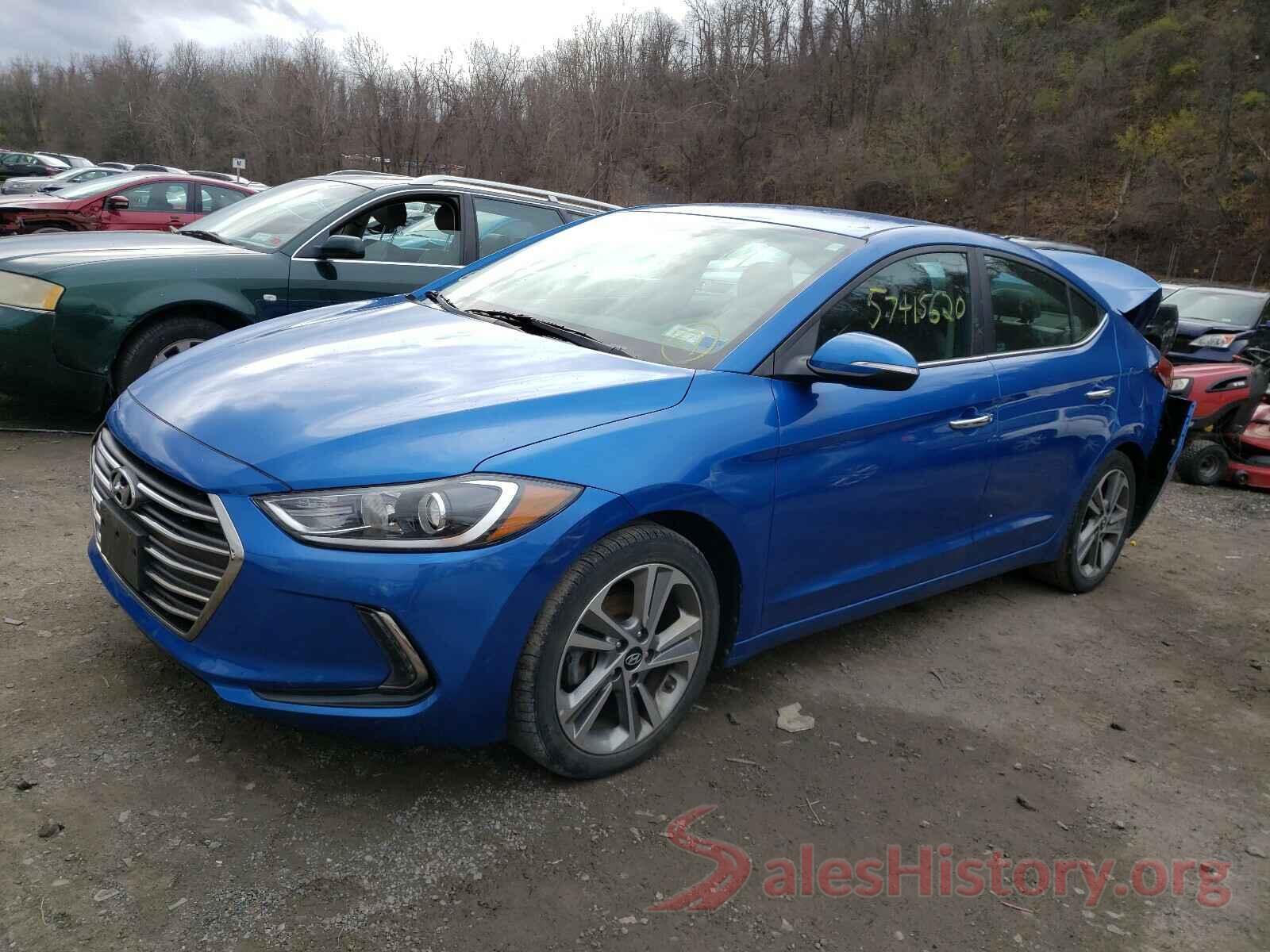 KMHD84LF2HU311236 2017 HYUNDAI ELANTRA