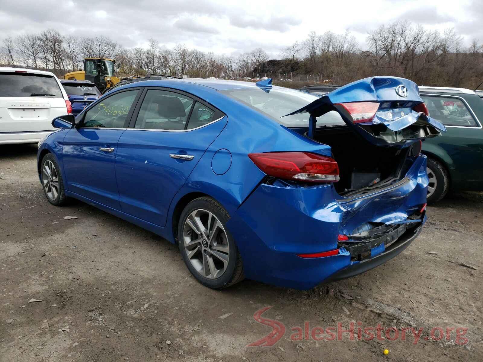 KMHD84LF2HU311236 2017 HYUNDAI ELANTRA