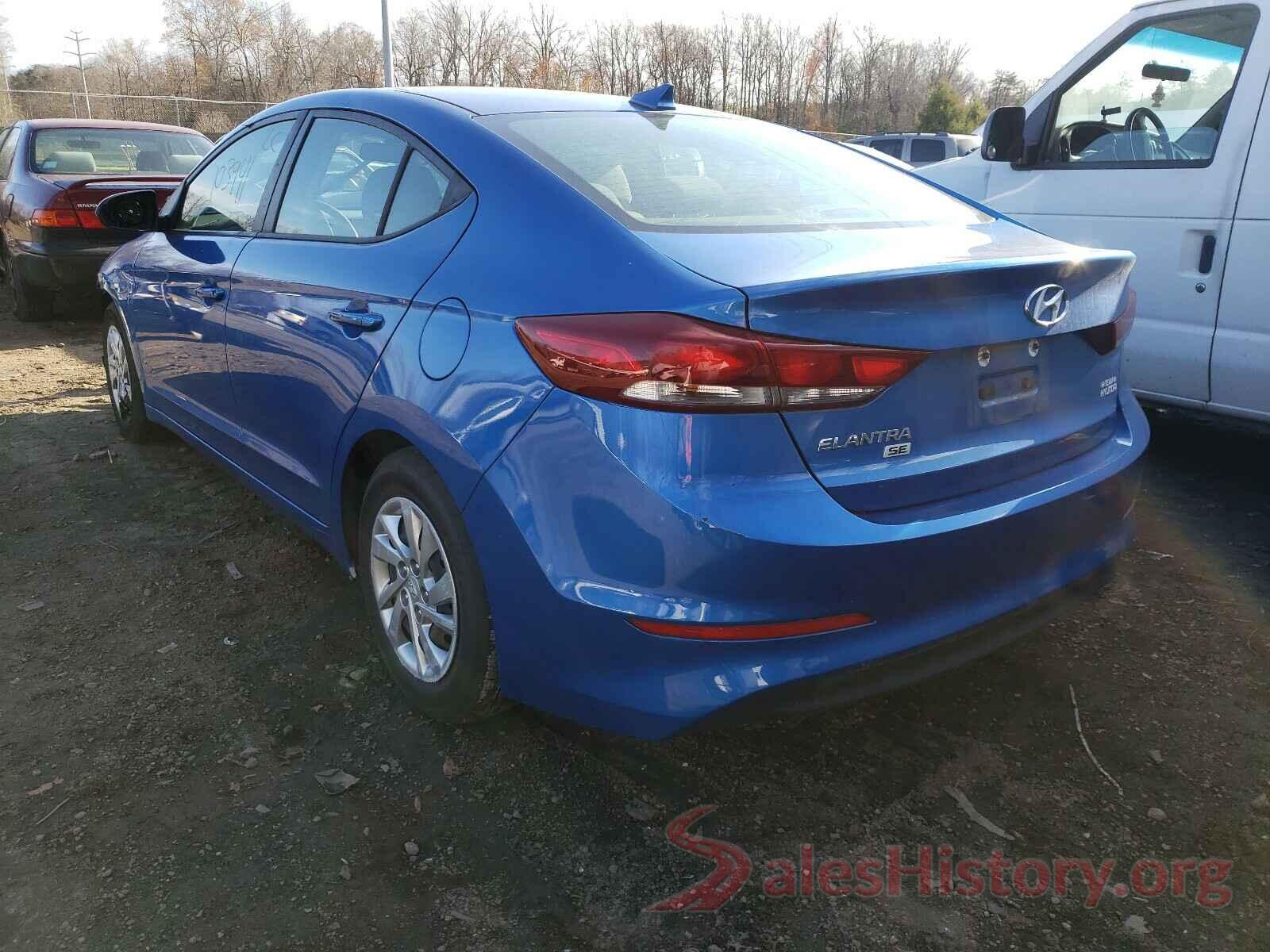 KMHD74LF9HU367452 2017 HYUNDAI ELANTRA