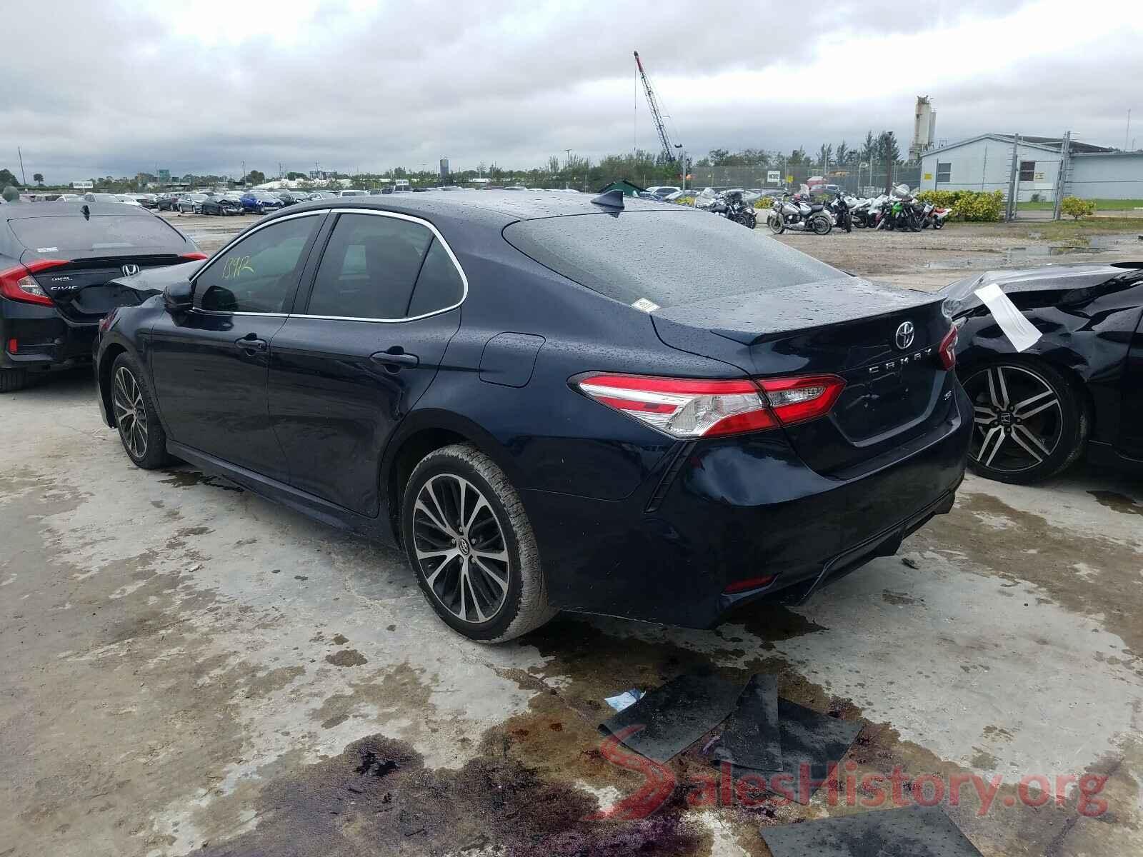 4T1B11HK0KU740883 2019 TOYOTA CAMRY