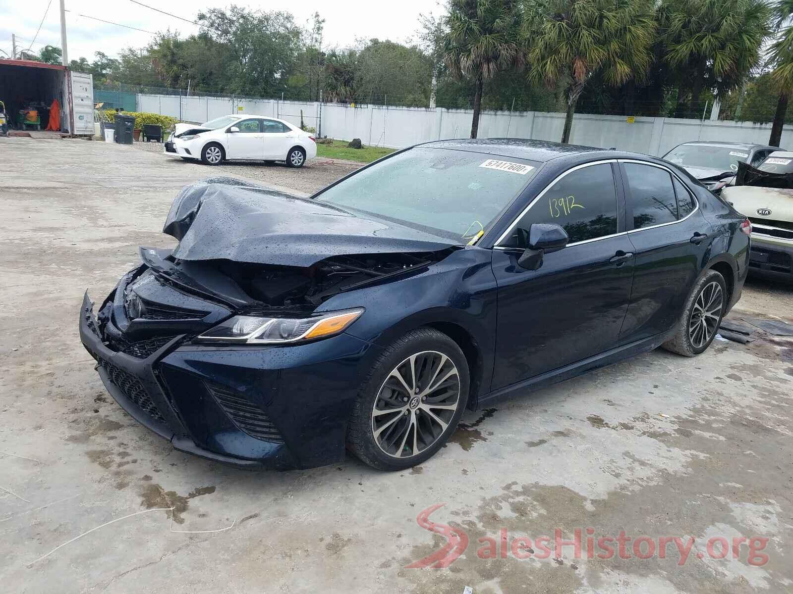 4T1B11HK0KU740883 2019 TOYOTA CAMRY