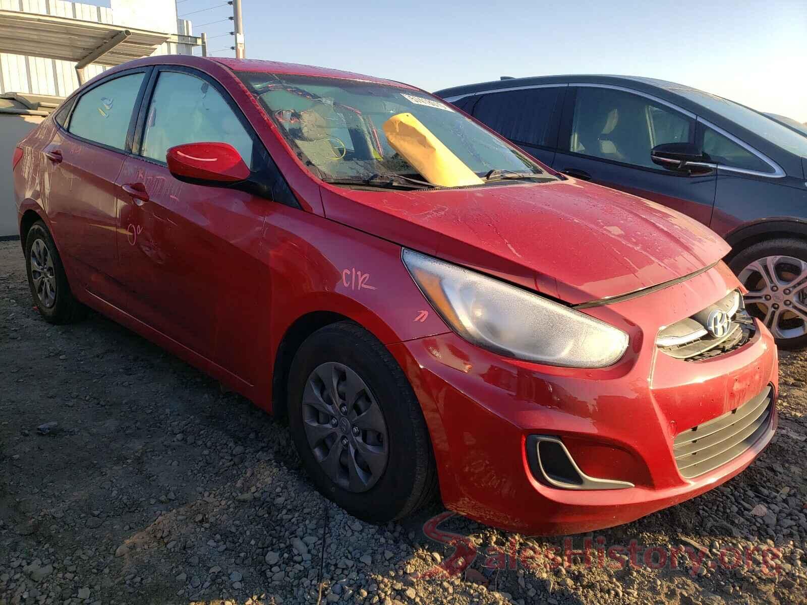 KMHCT4AE7GU119720 2016 HYUNDAI ACCENT