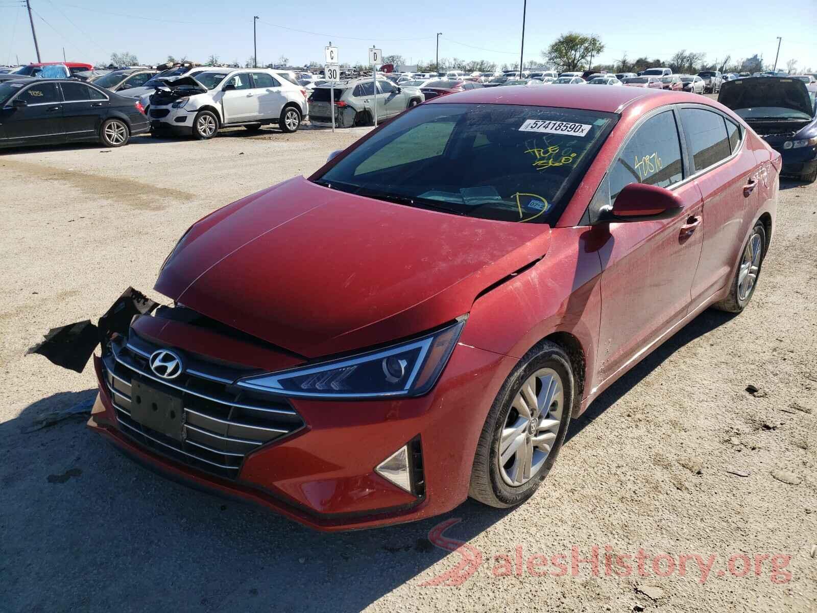 5NPD84LF6KH438125 2019 HYUNDAI ELANTRA