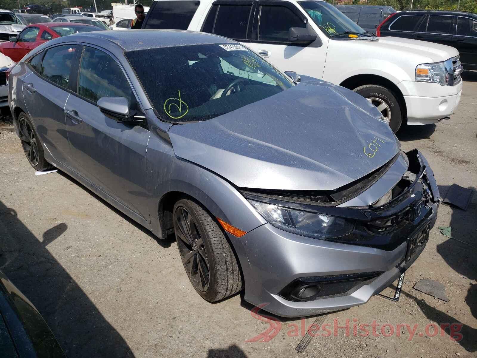 2HGFC2F80KH564158 2019 HONDA CIVIC