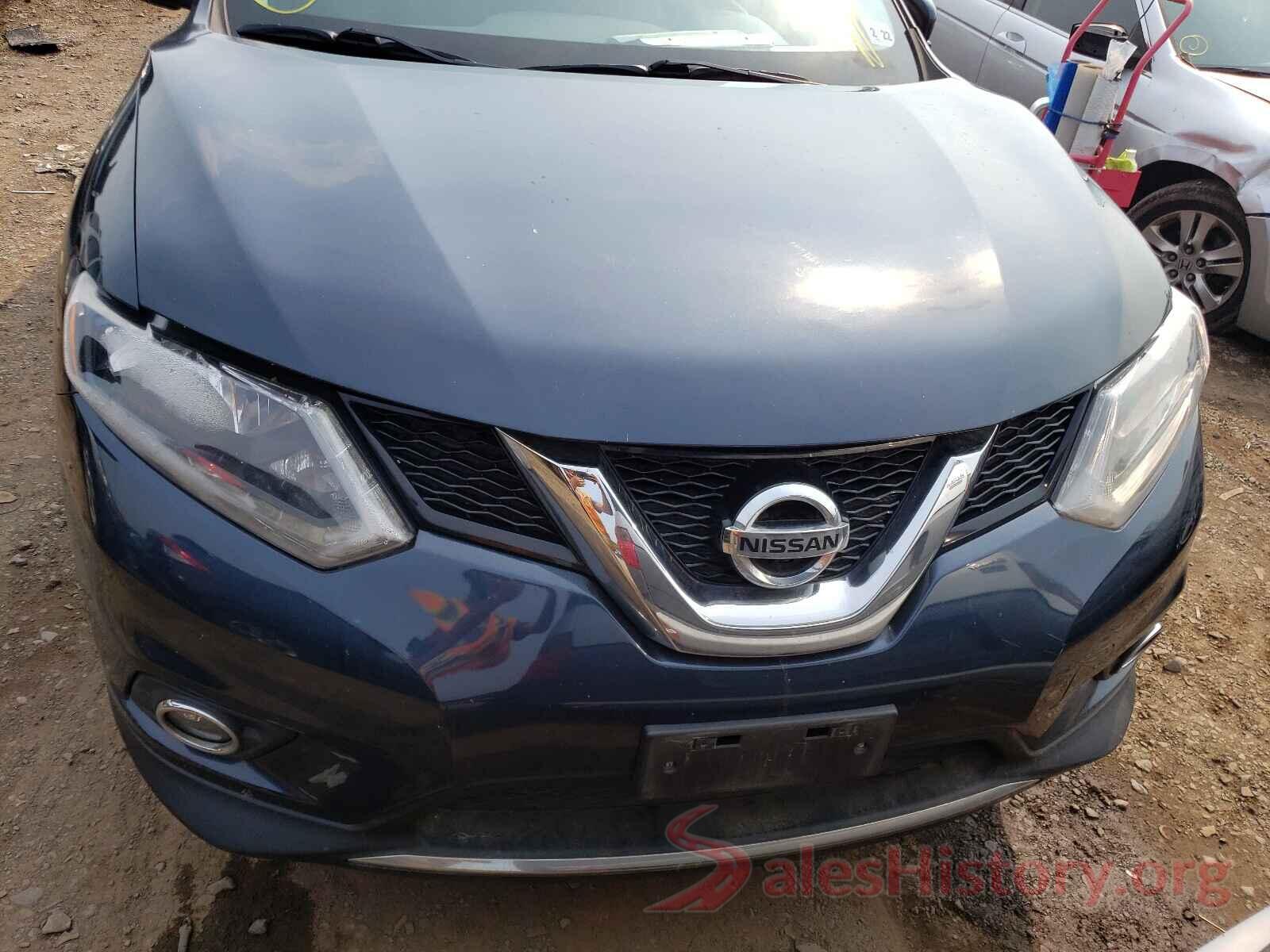 KNMAT2MV5GP733787 2016 NISSAN ROGUE