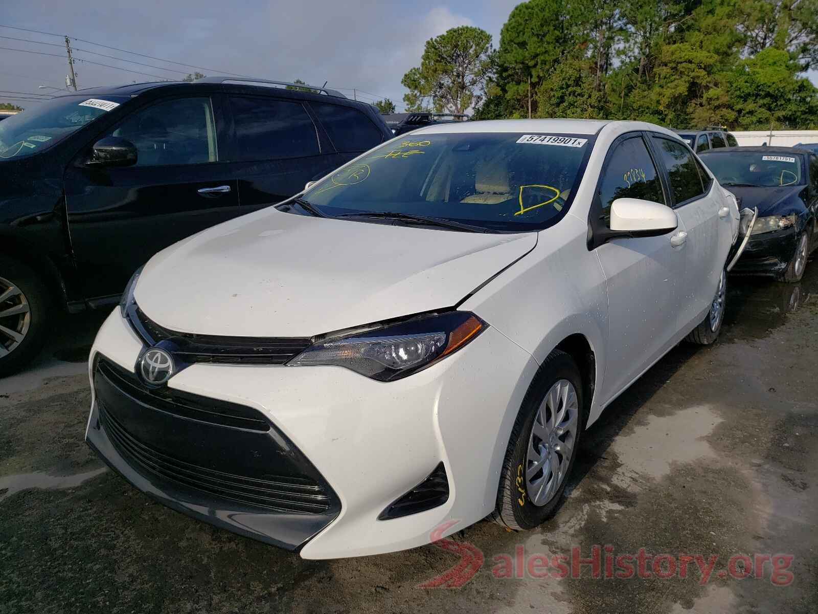 5YFBURHE5HP733020 2017 TOYOTA COROLLA