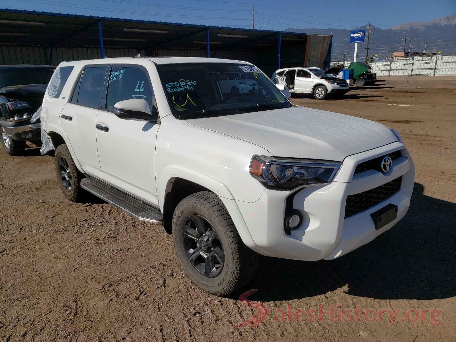 JTEBU5JR7K5682920 2019 TOYOTA 4RUNNER