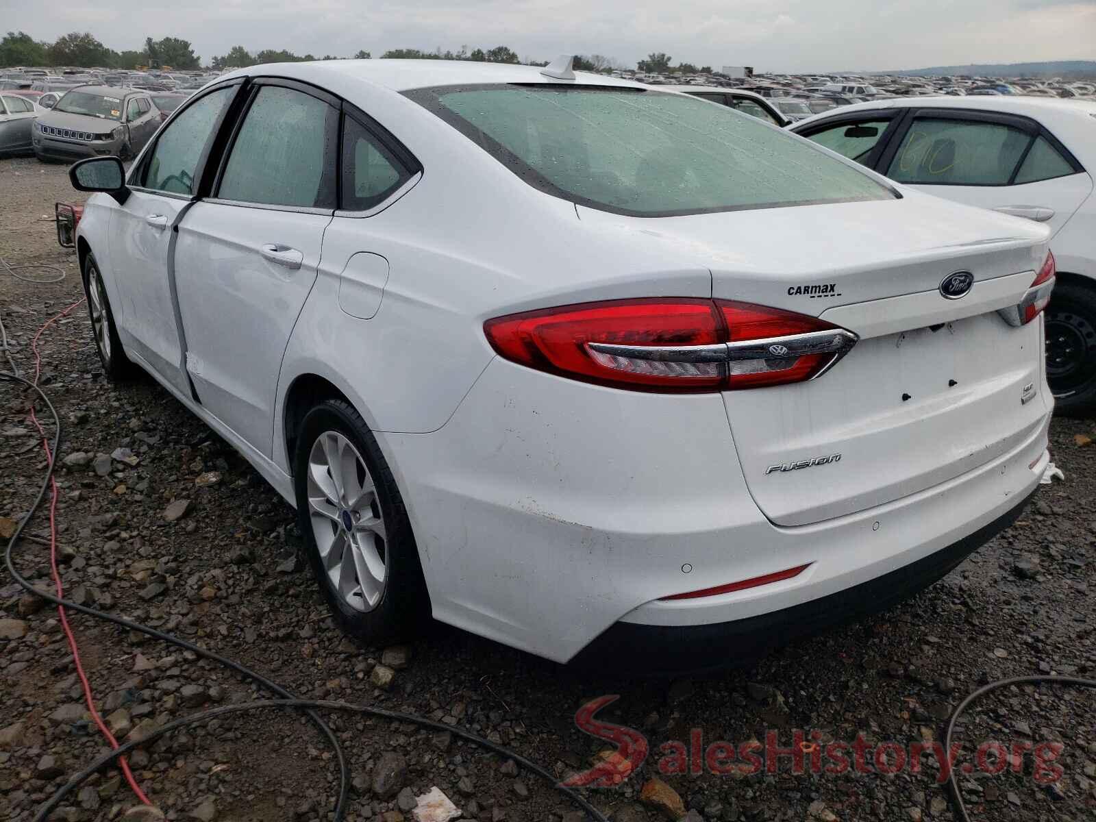 3FA6P0HD2KR186131 2019 FORD FUSION