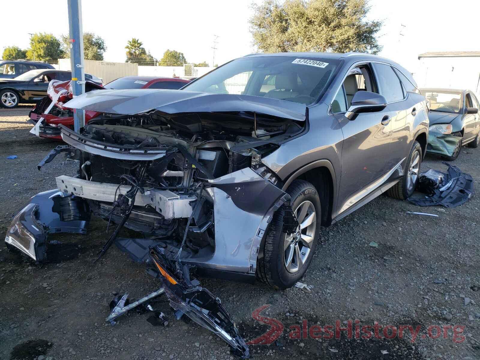 JTJGZKCA8K2011255 2019 LEXUS RX350