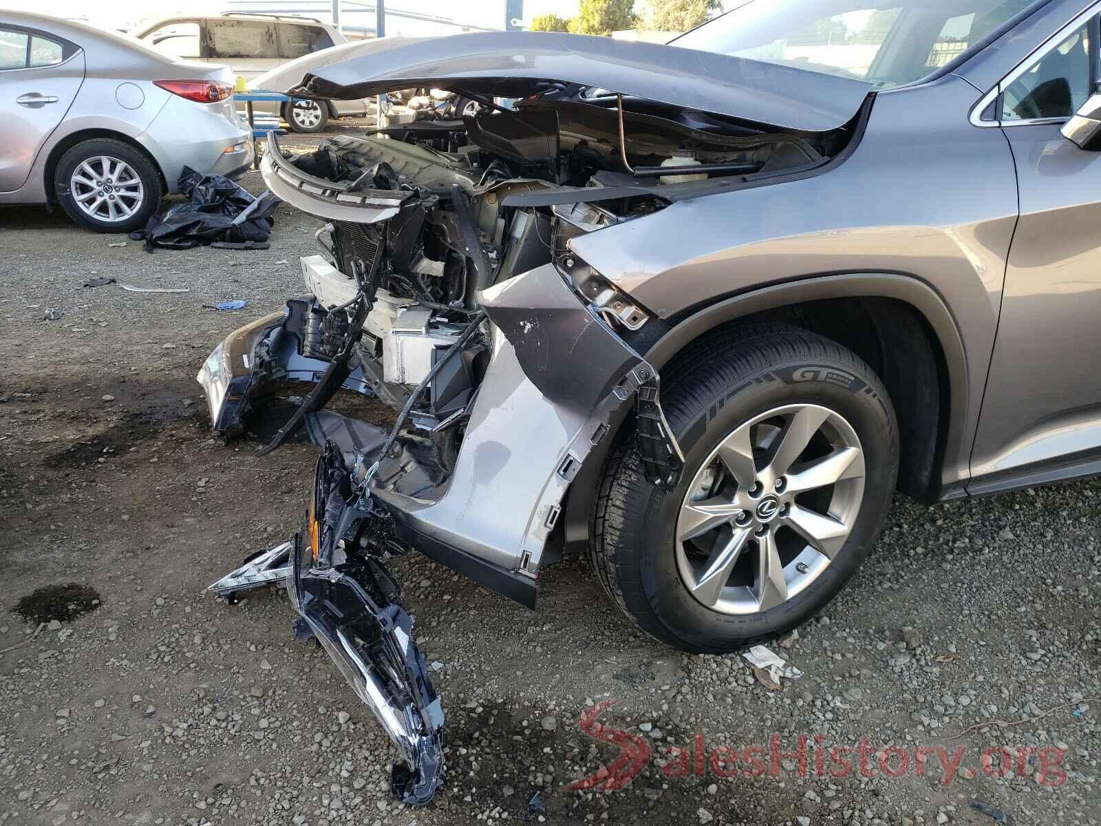 JTJGZKCA8K2011255 2019 LEXUS RX350