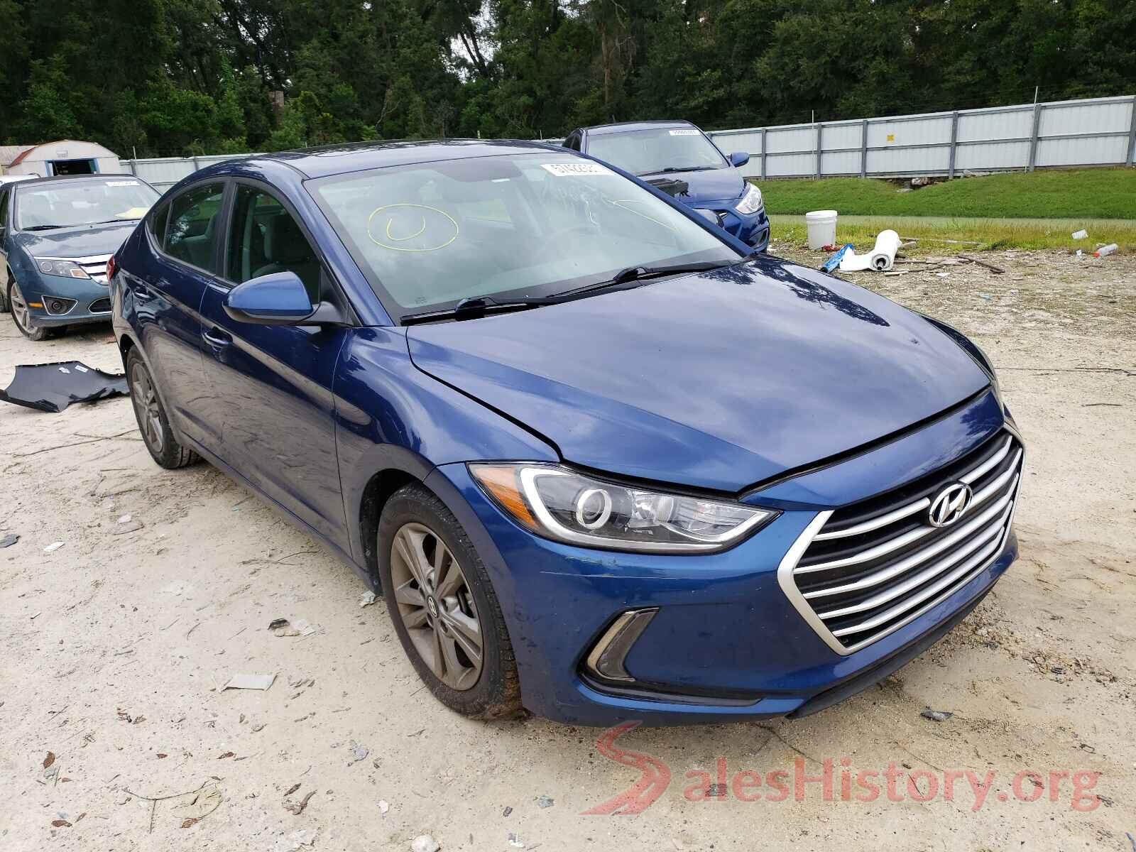 5NPD84LF7JH271126 2018 HYUNDAI ELANTRA