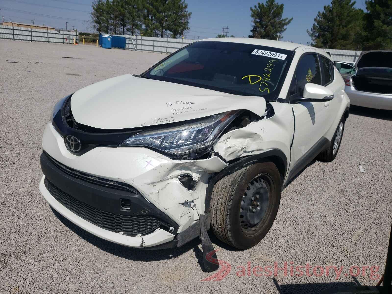 JTNKHMBX4L1093604 2020 TOYOTA C-HR