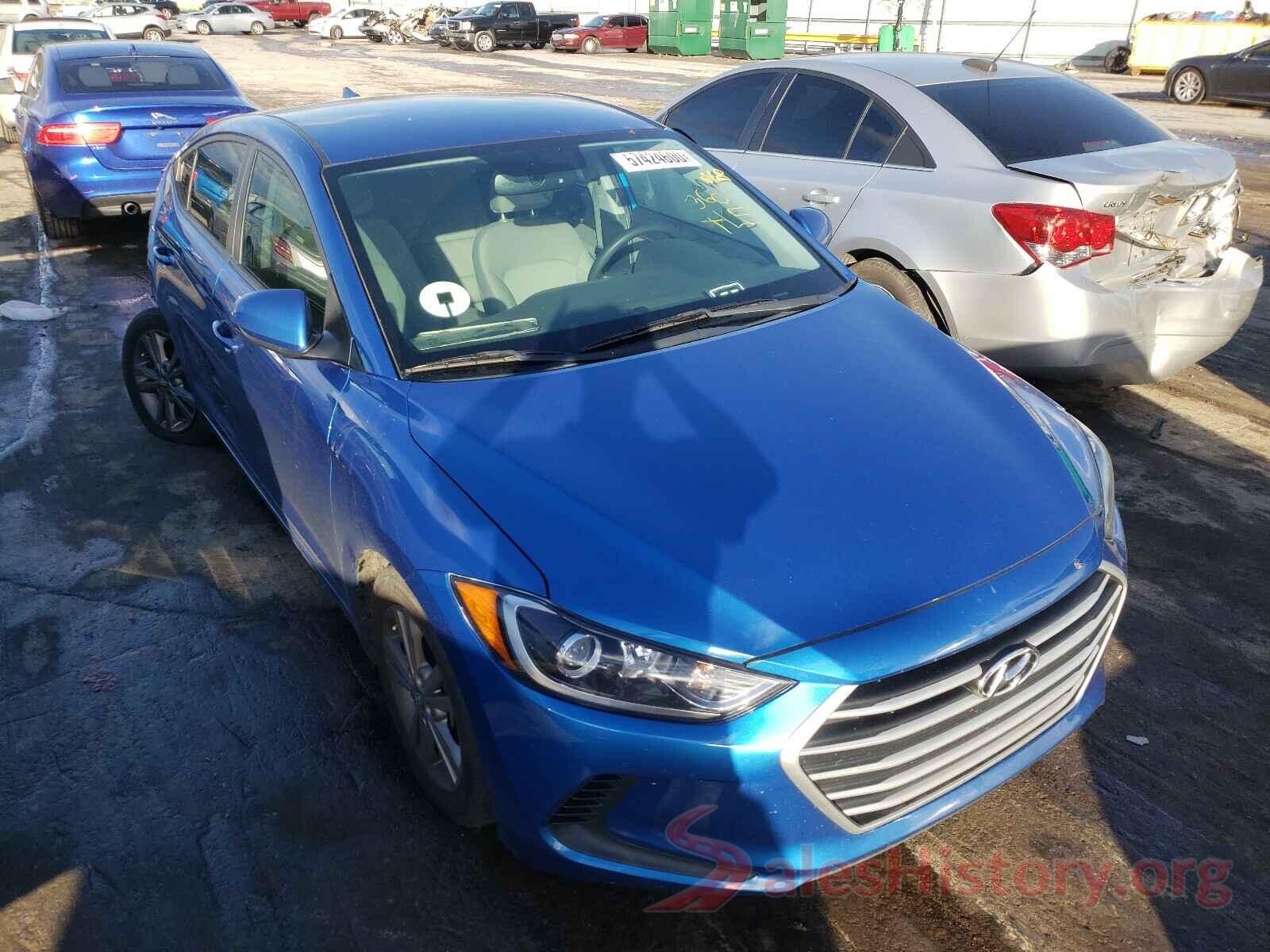 5NPD84LF6JH218286 2018 HYUNDAI ELANTRA